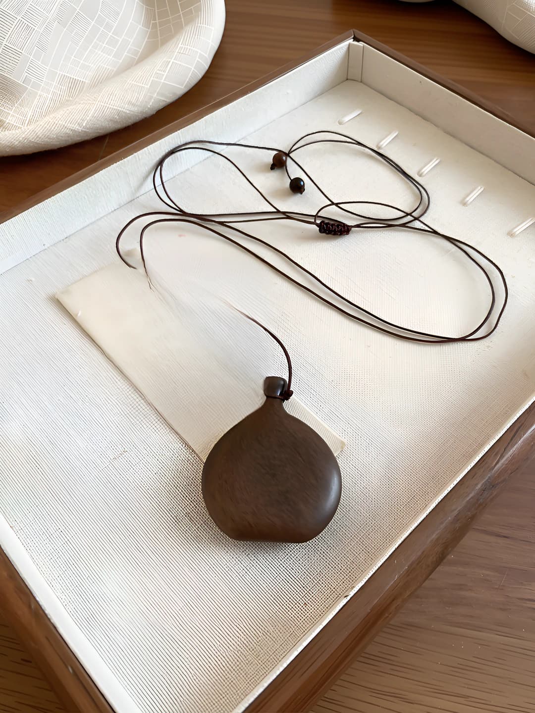42# necklace, coffee