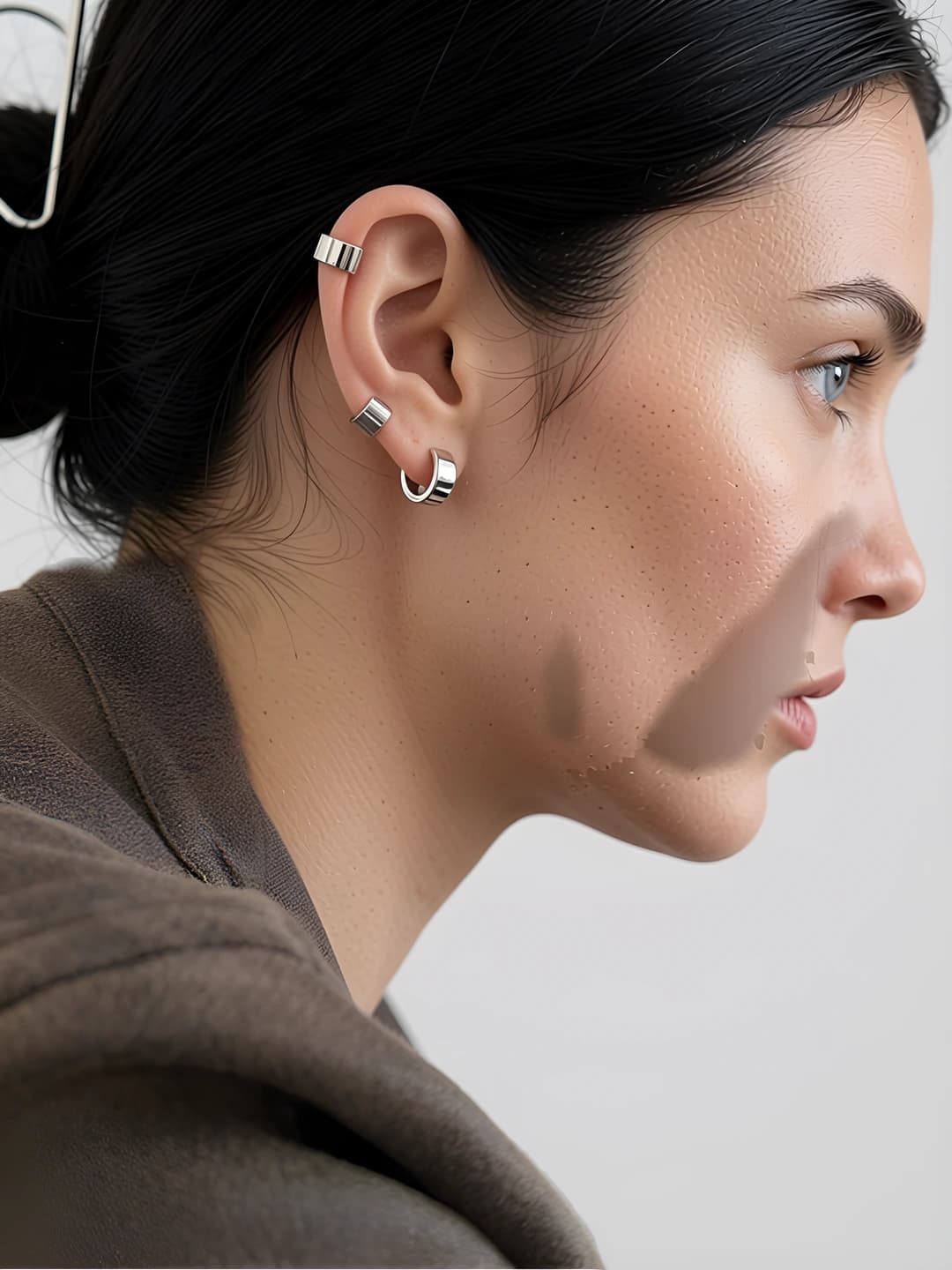 Silver 14mm pair 0228