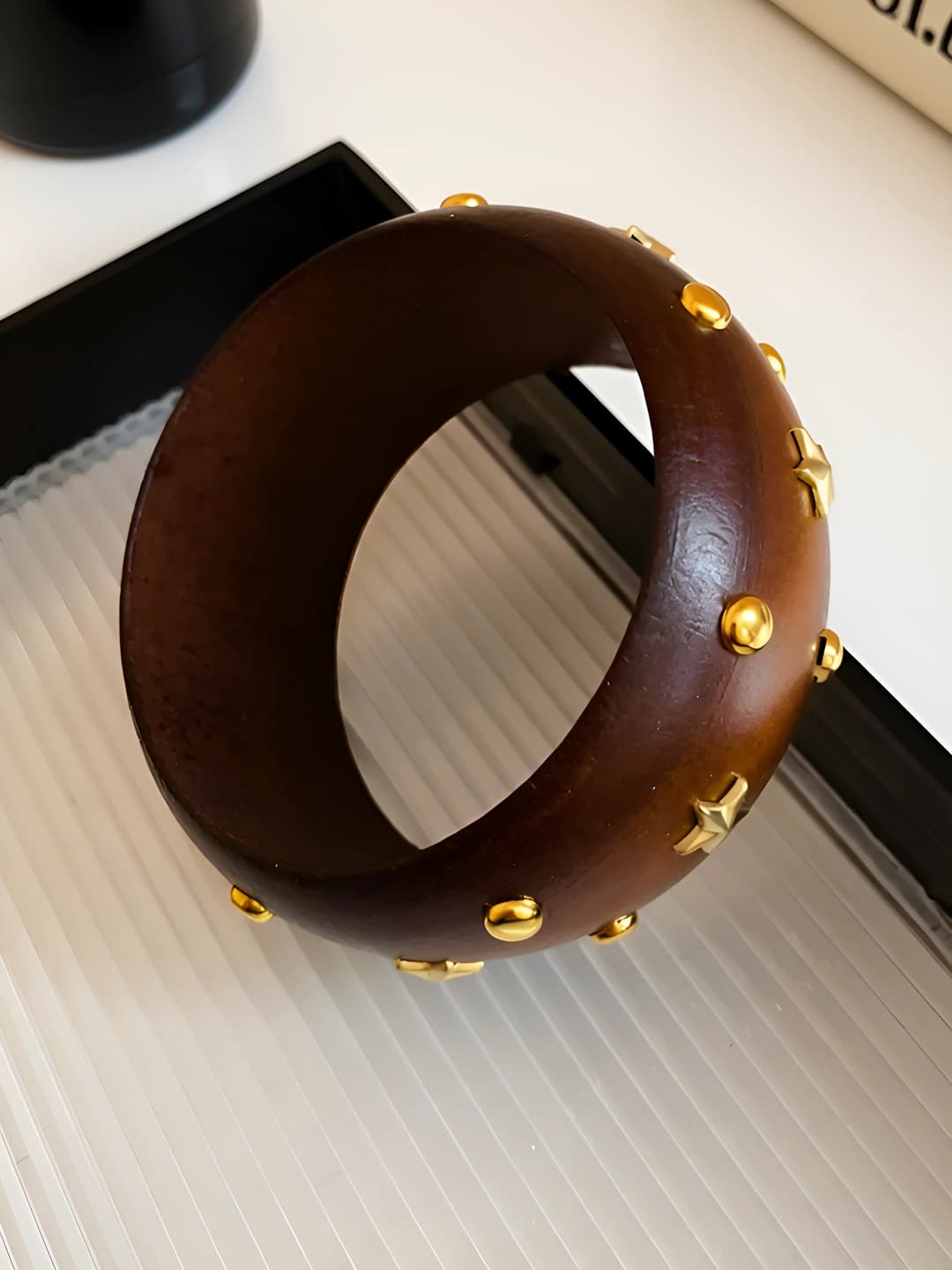 22# Coffee-Gold Bracelet