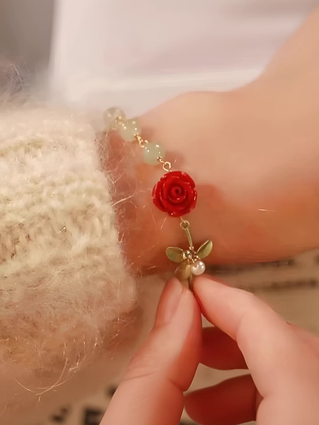 Starry night rose - Red