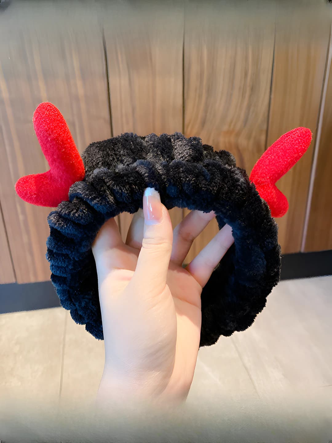 58# Kichik ajdaho, qora, ~20 cm