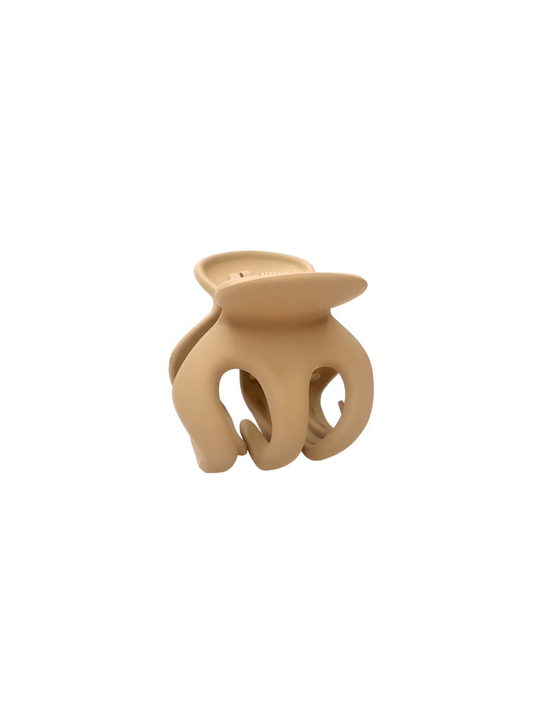 Medium hair clip - Light coffee