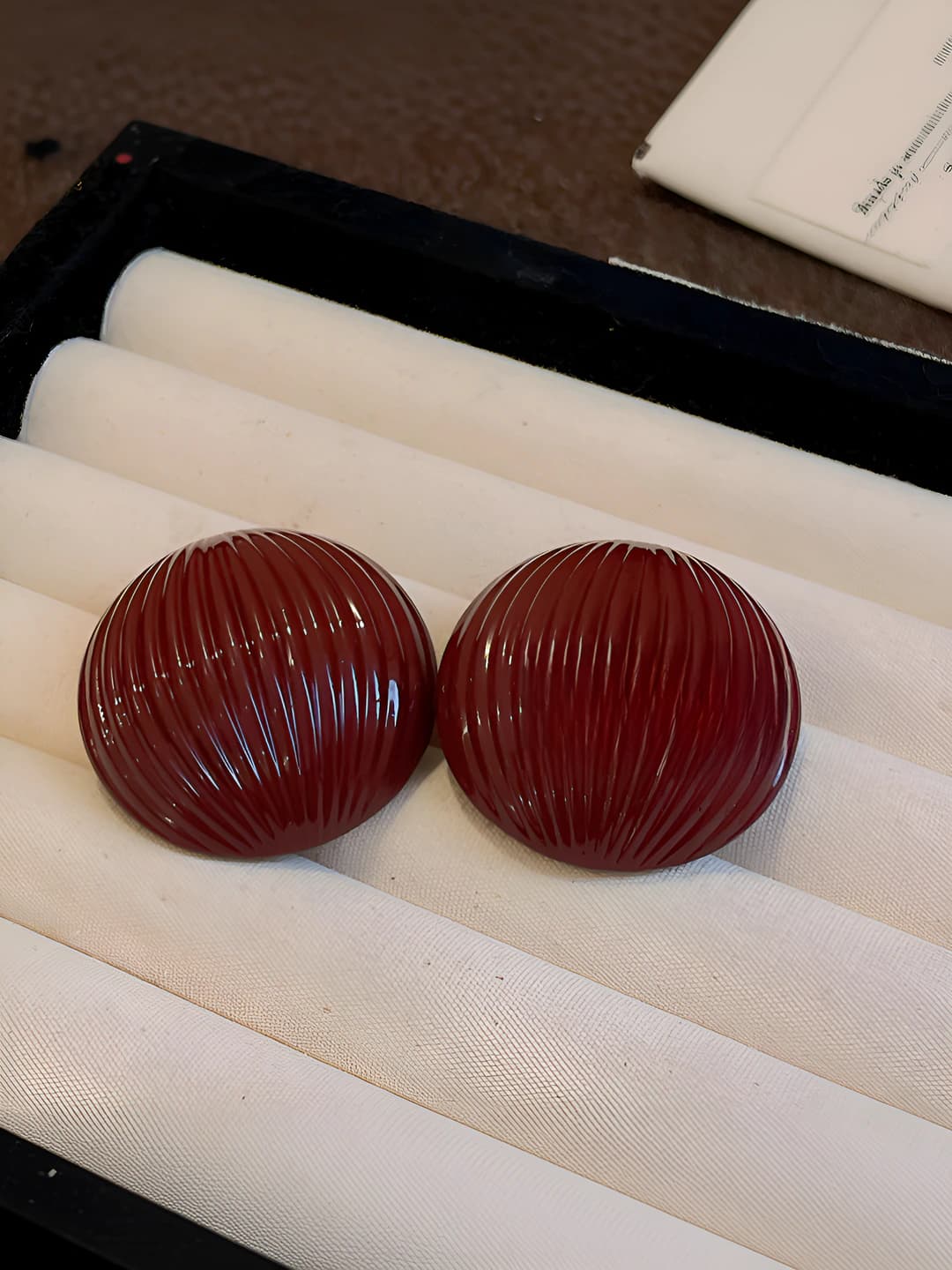 30# Silver post - Red - Striped