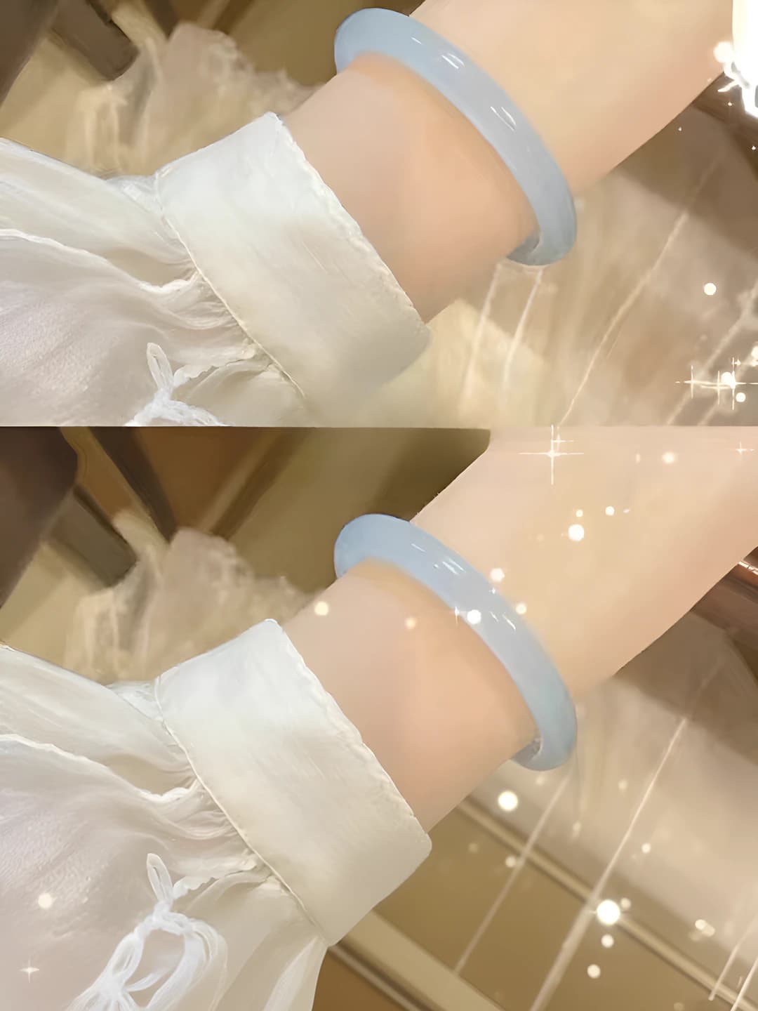 Smoky blue, 2 pcs, 58mm