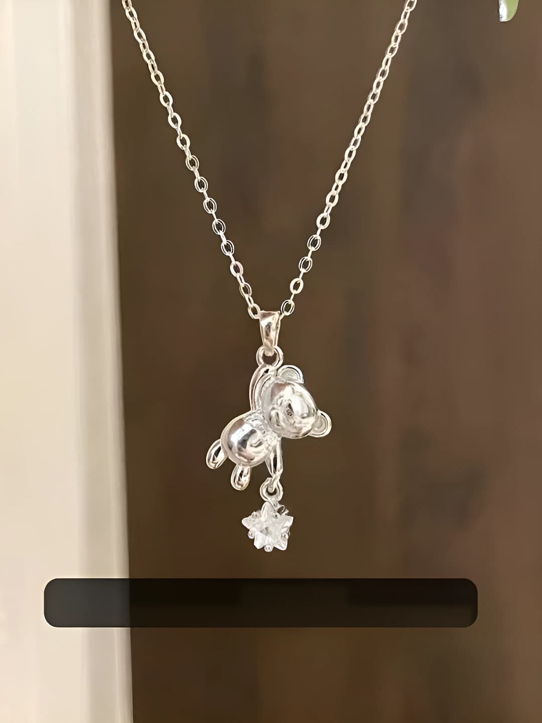 Star bear necklace