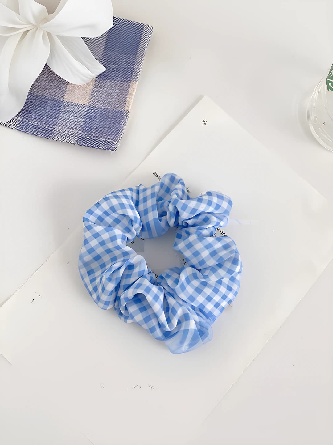 5# Light blue plaid
