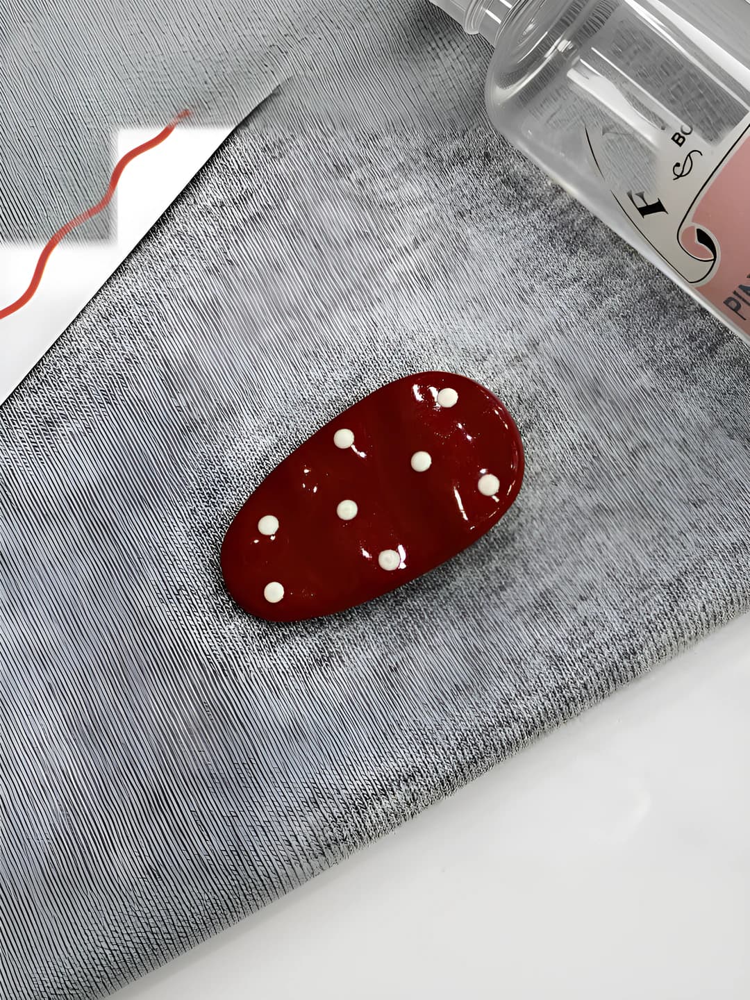 Red polka dot