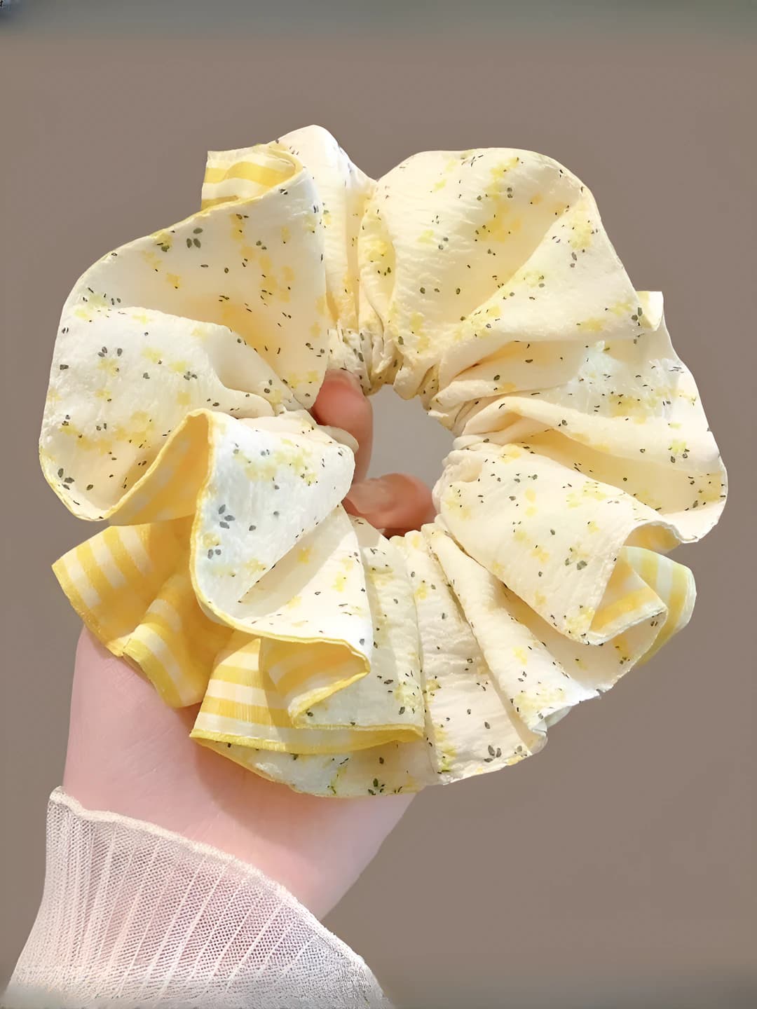4# Yellow floral small waist ~13 cm