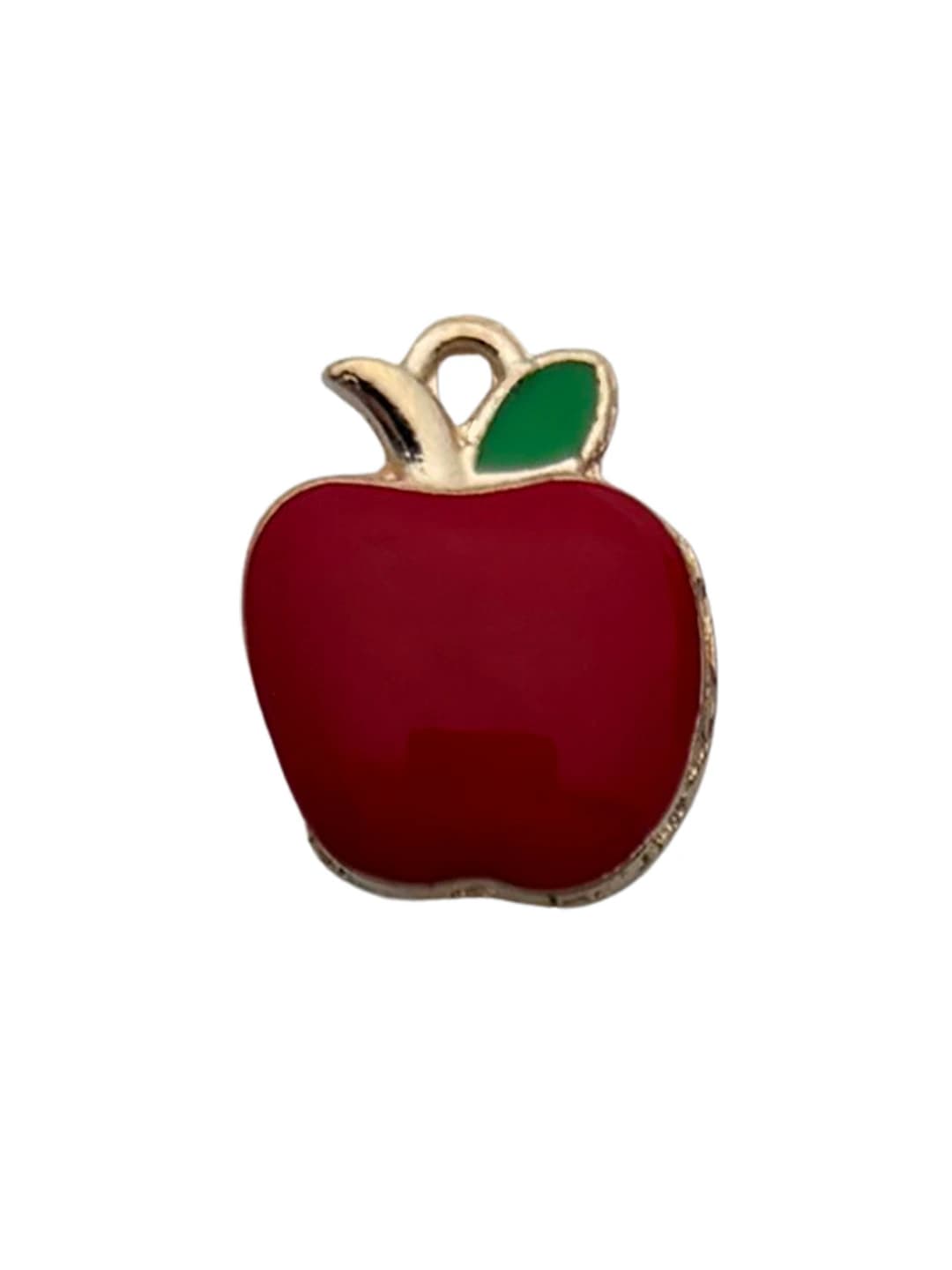 1 pc red apple 12x15mm-0.7g-10851