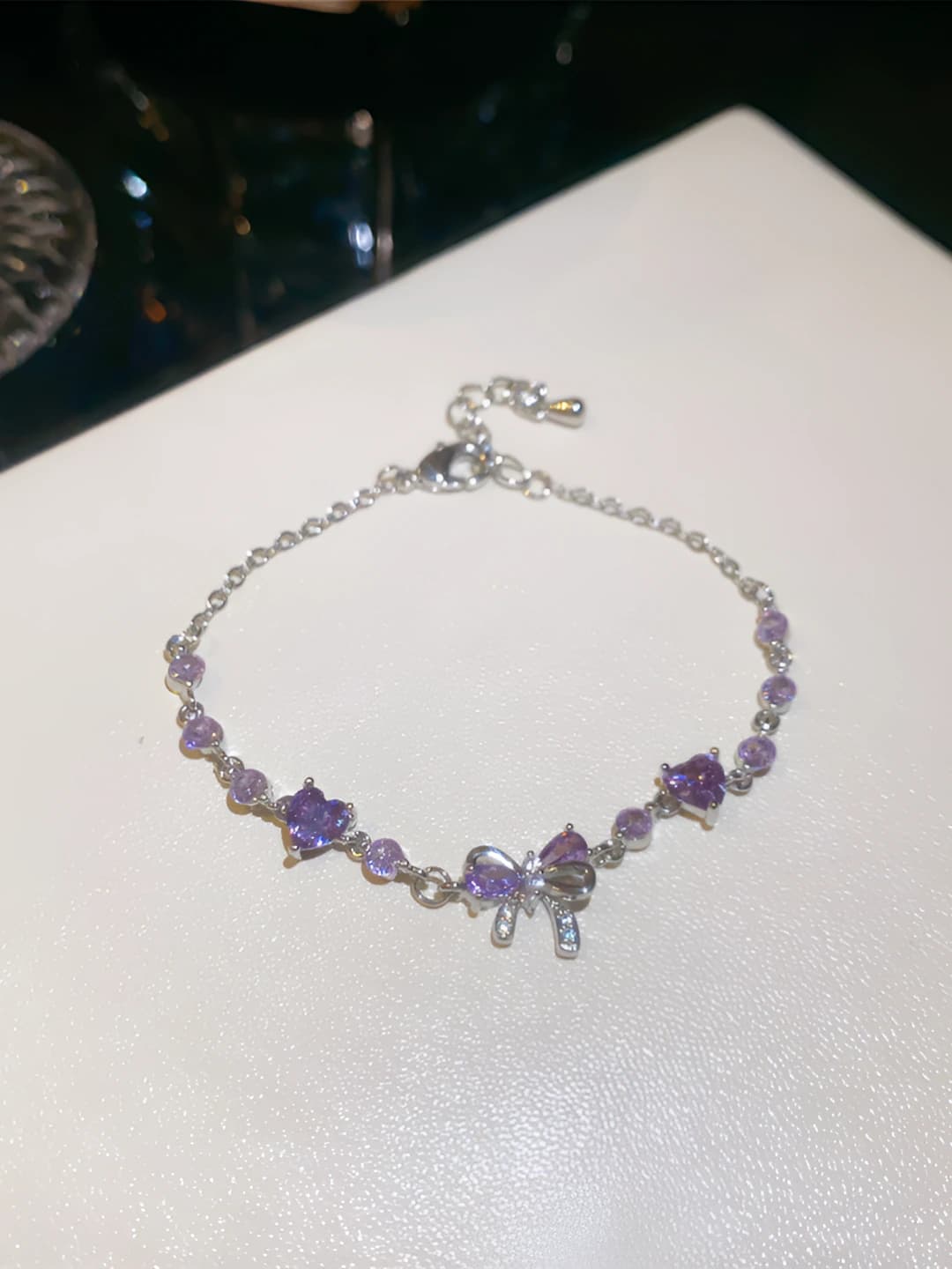 Silver - Purple