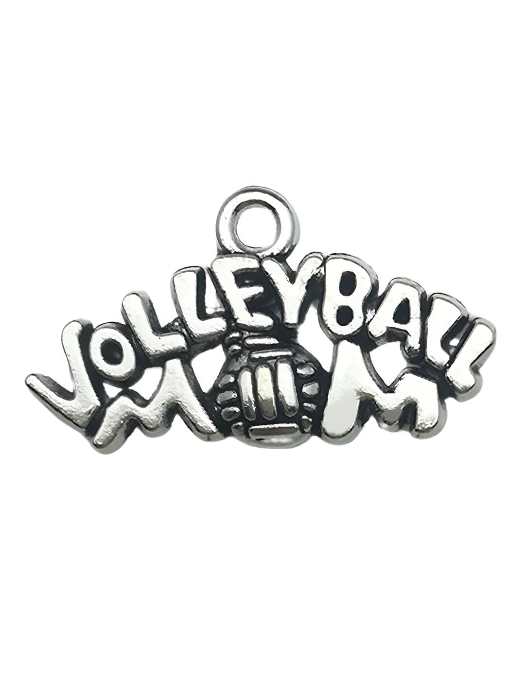 1 dona 'volleyball' harflari 23x13mm-1.4g