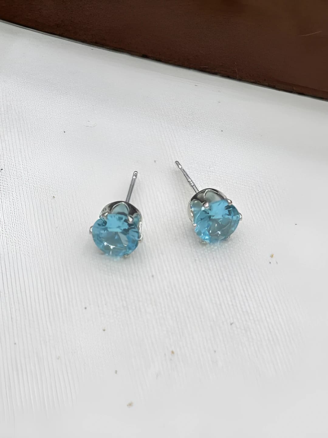 7mm синие, пара