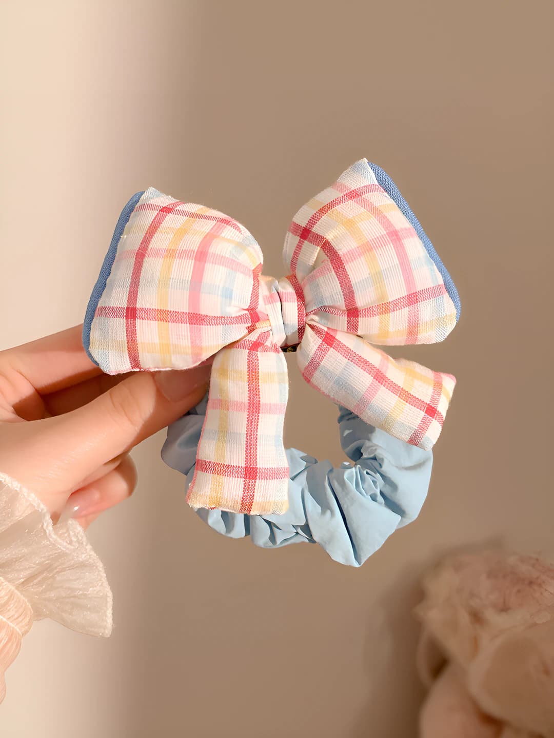 5# Blue bow