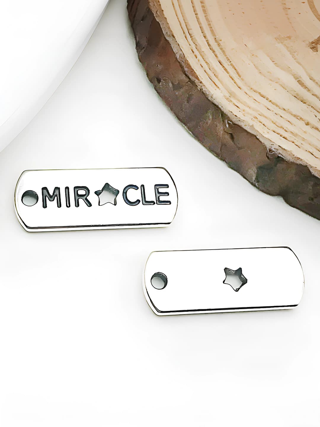 1 rectangular letter mircle 8x20mm-1.5g