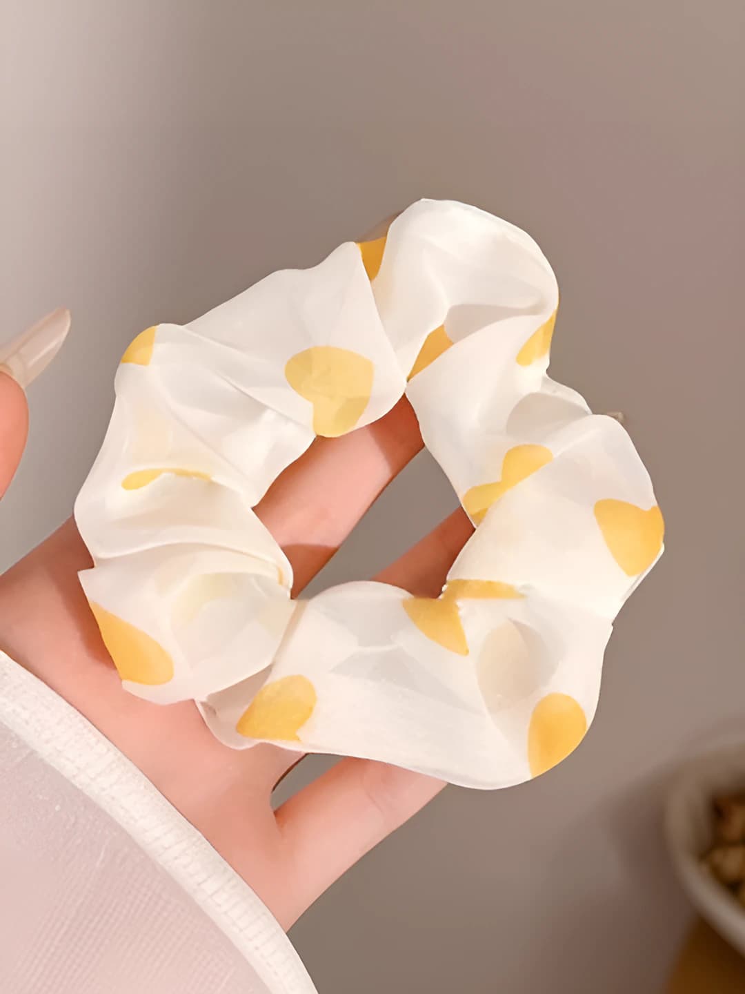 3# Yellow heart @10cm