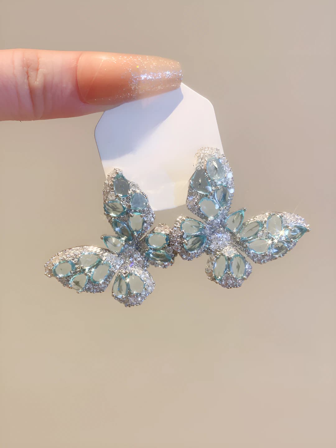 30# Silver pin - Silver - Blue