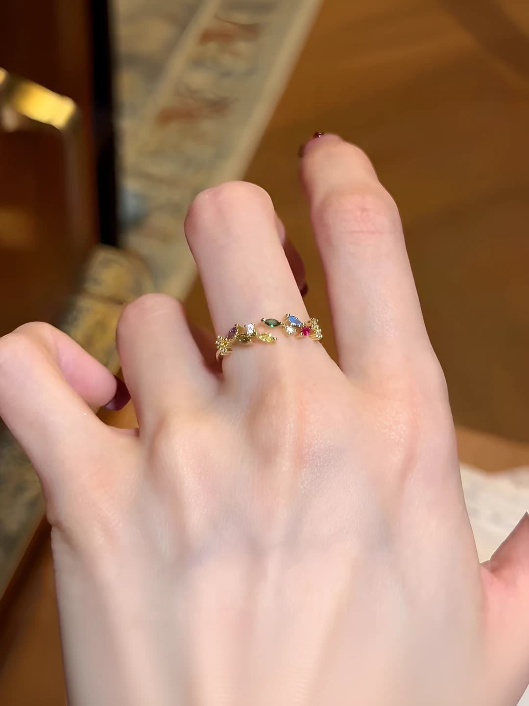 Ring - Gold - Multicolour