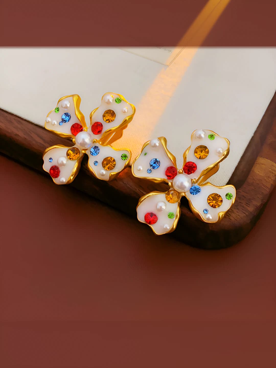 23# Ear clip - Multicolour - 1 pair