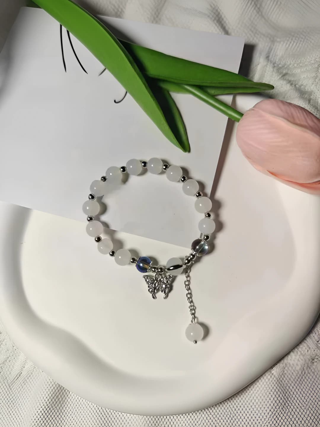 White yu butterfly