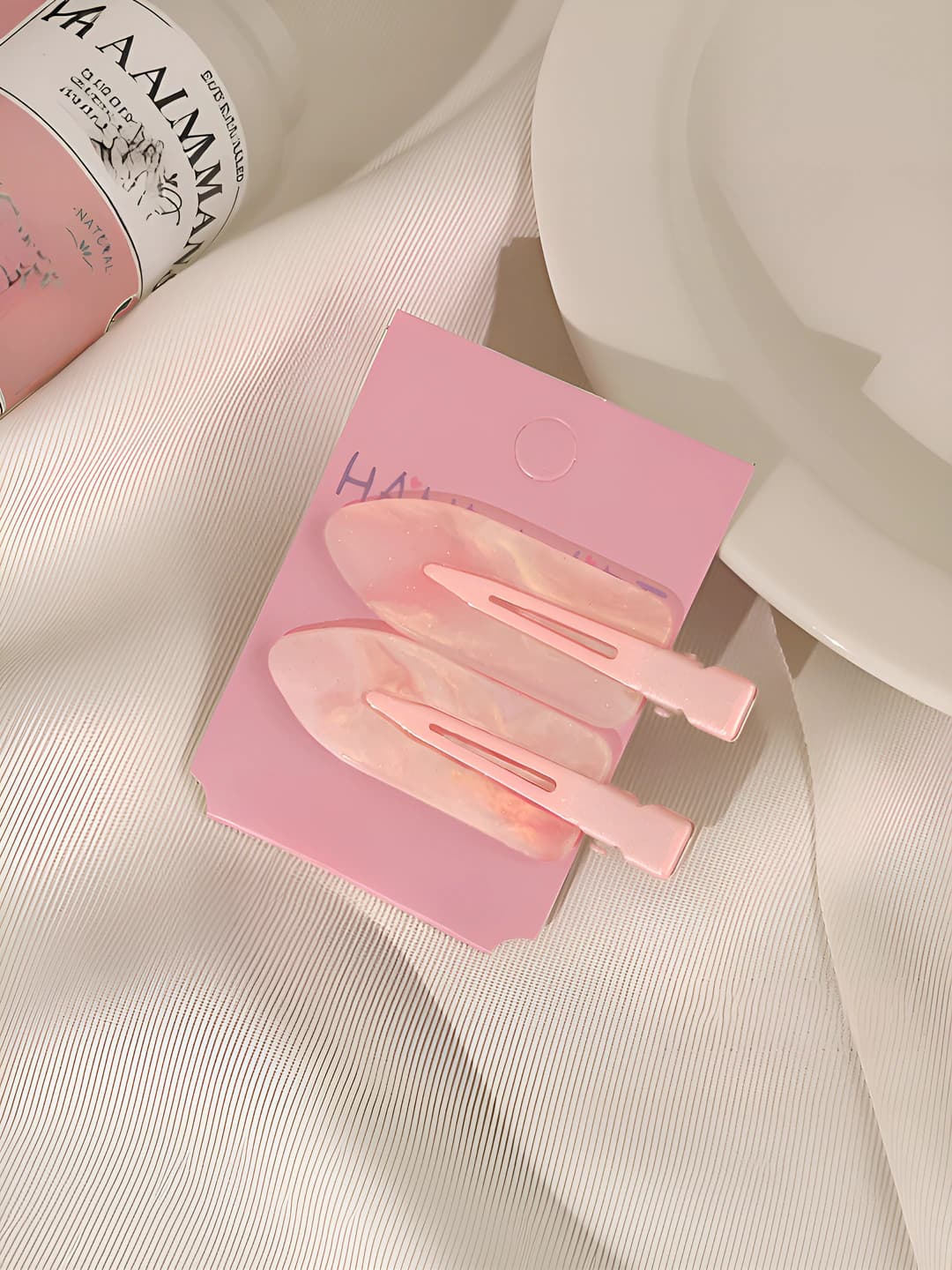 Pink 2 pcs - 6.5 cm