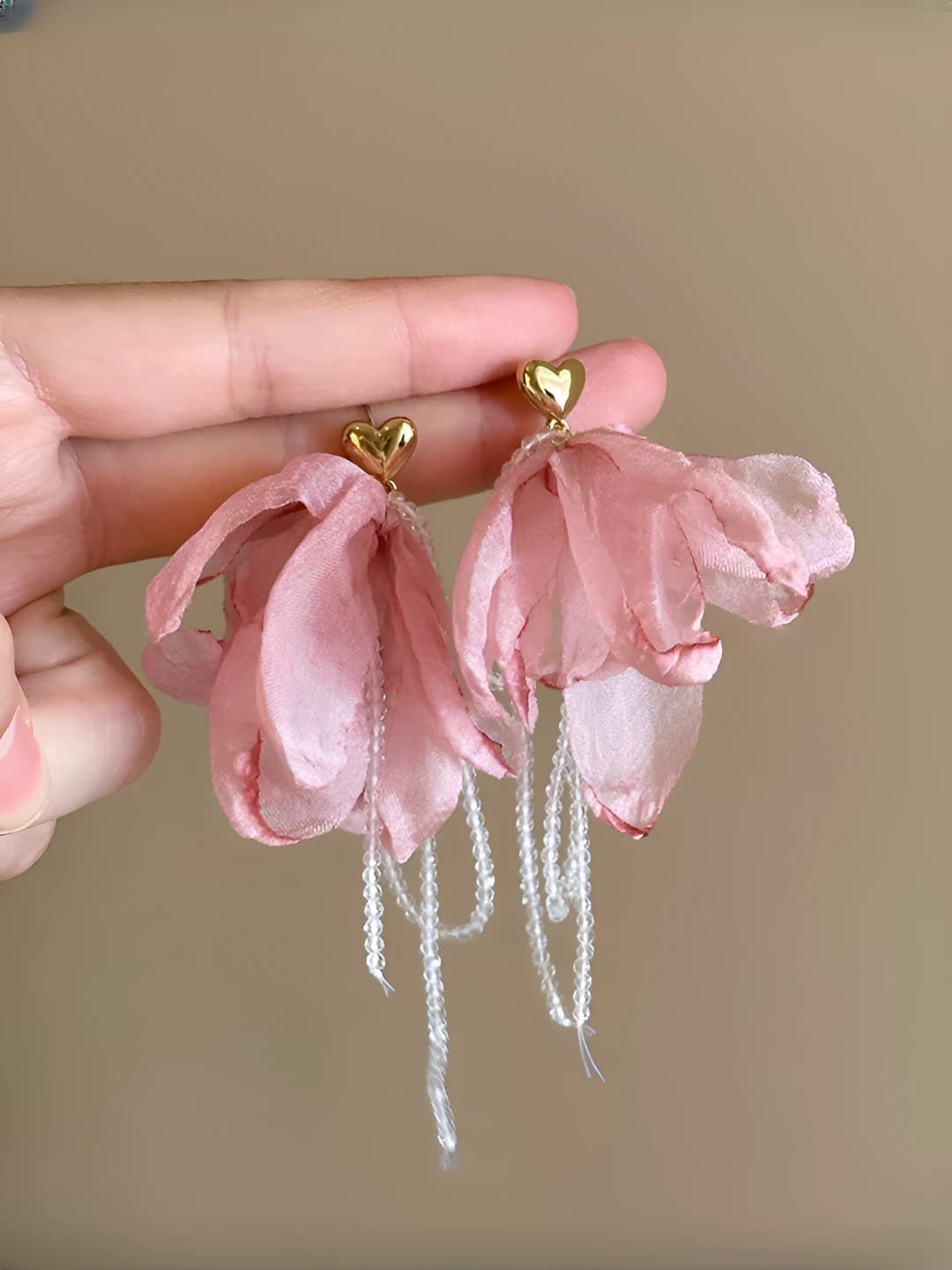 24# Серебряная игла - Золотой - Розовый