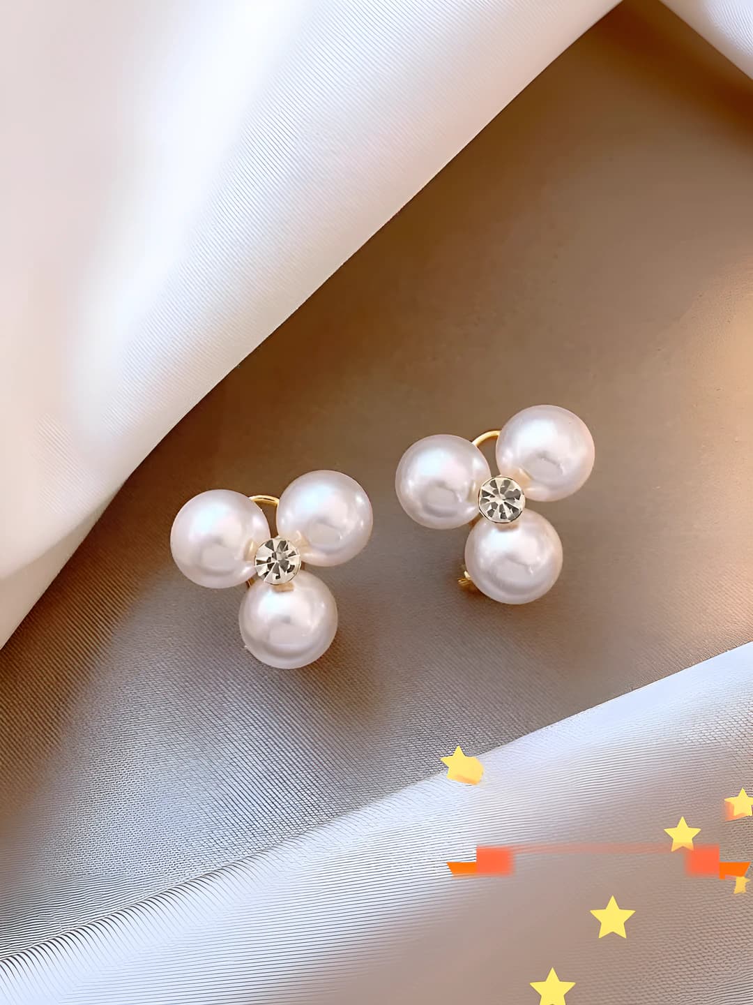 Simple pearl studs 1151