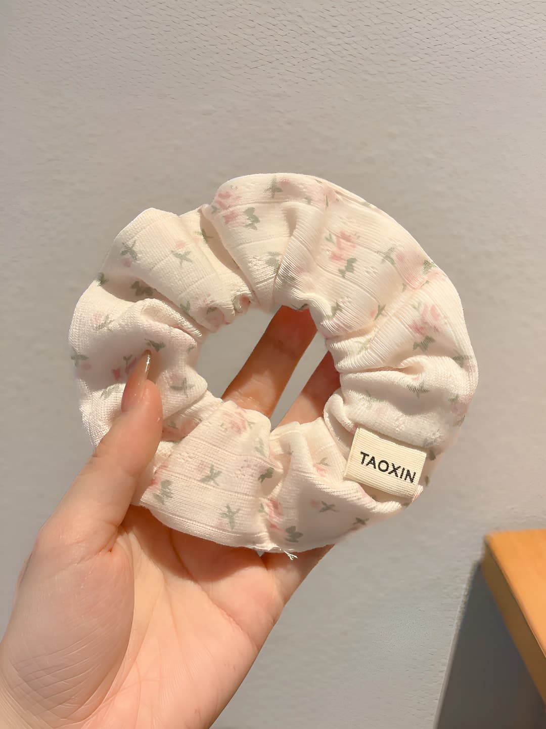 Розовый, цветочный, 11 см