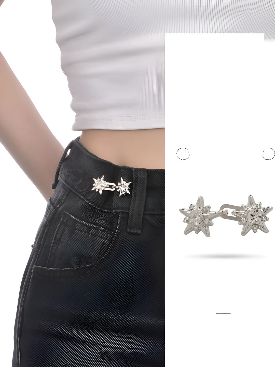 1# Kumush yulduzlar 4*1.7 sm