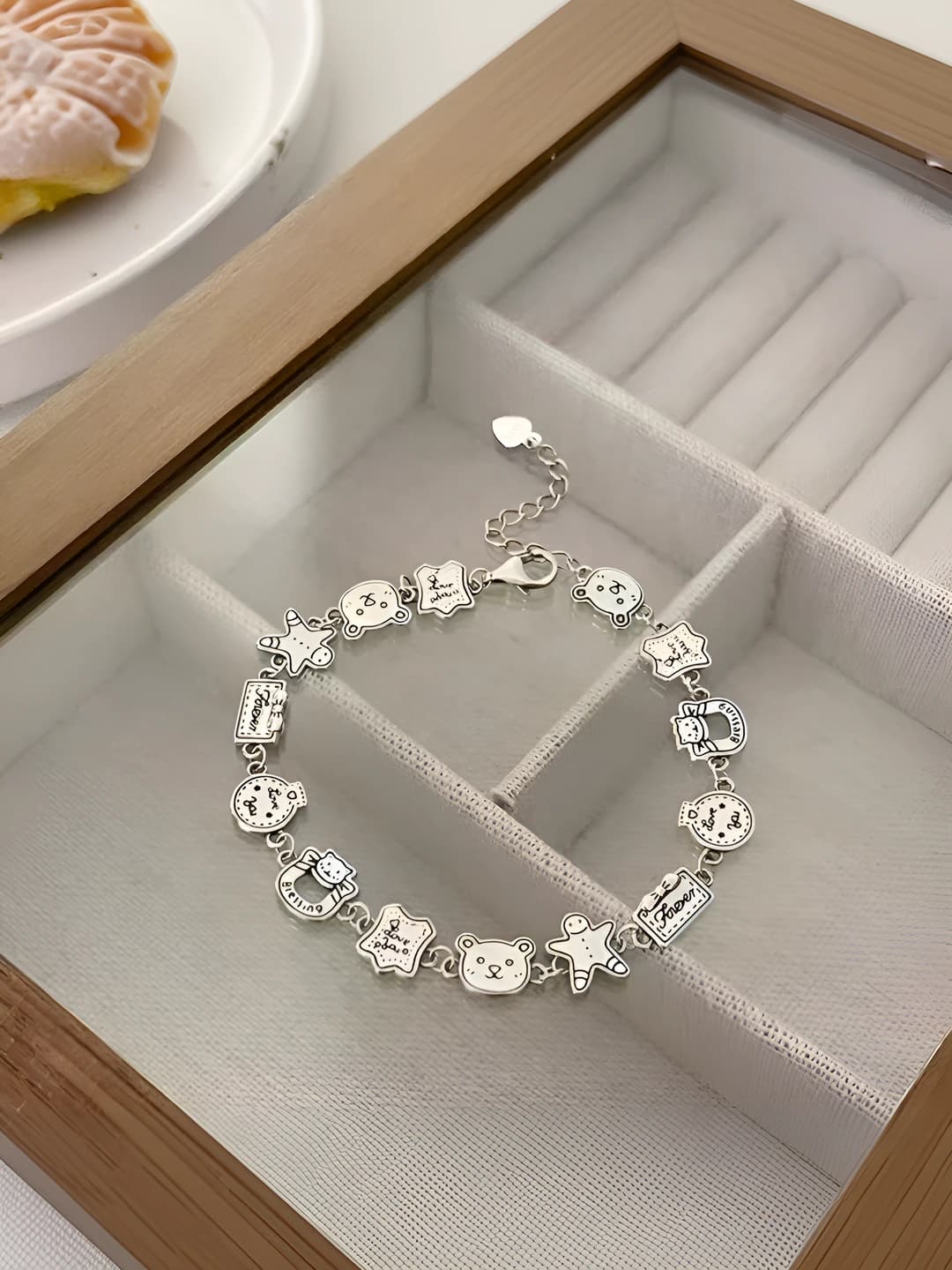 Пряничный человечек браслет