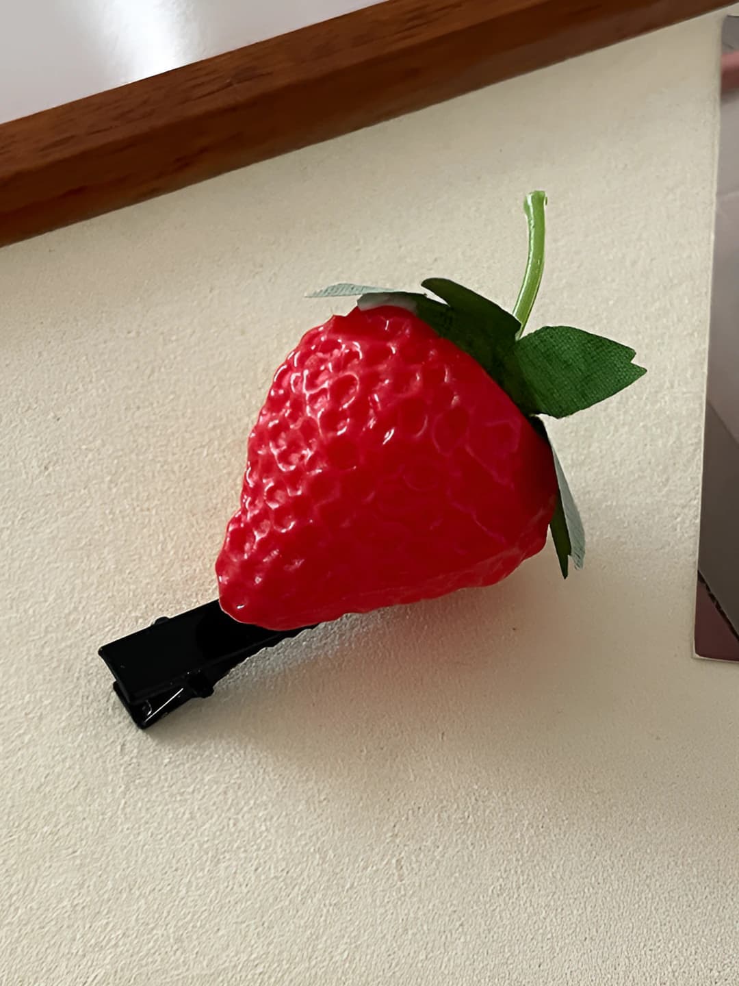 5# Strawberry hair clip