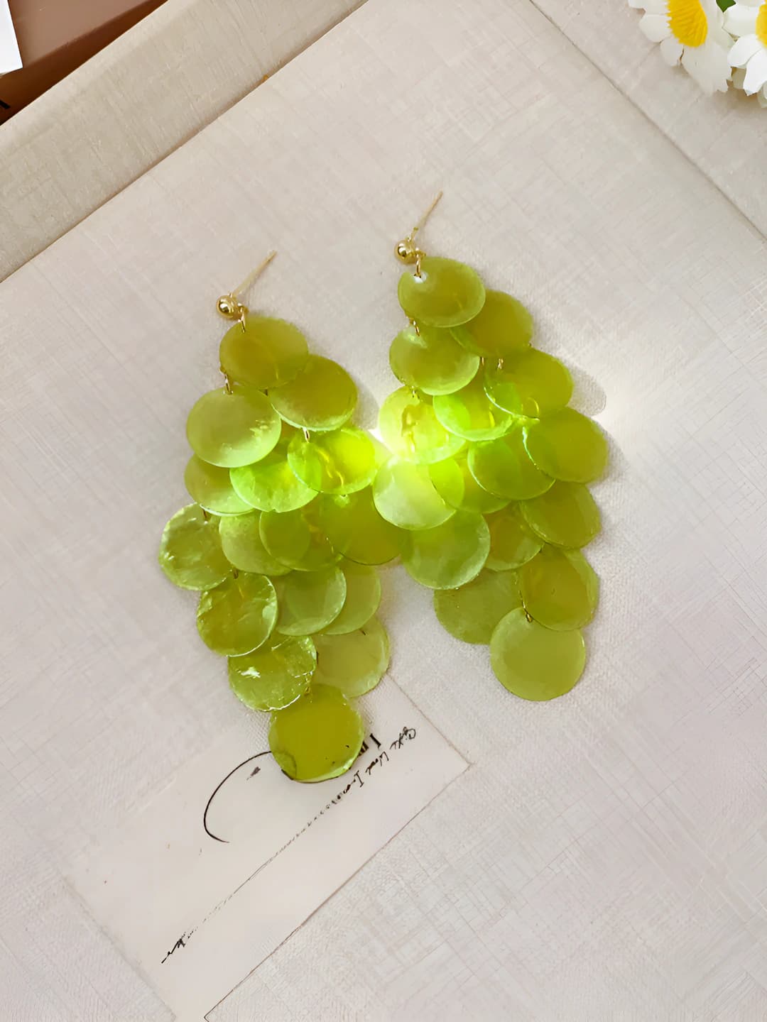 Серебряная игла - зелёный