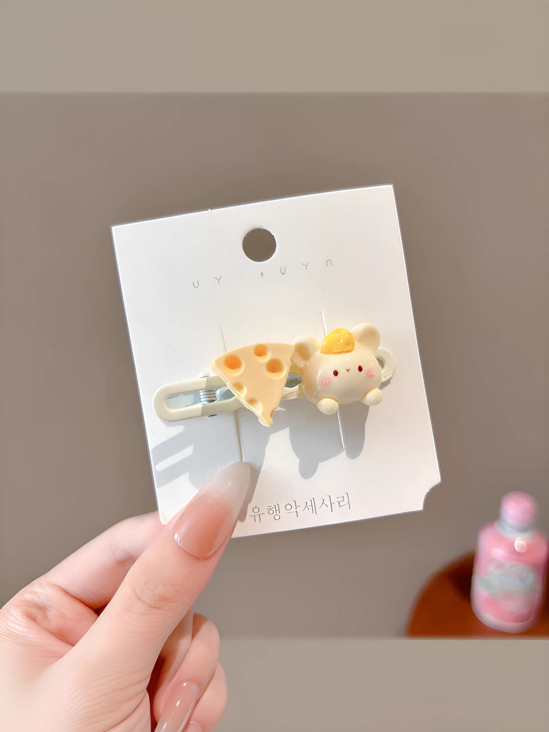 6# Pishloq rangi sichqon - 5.7cm