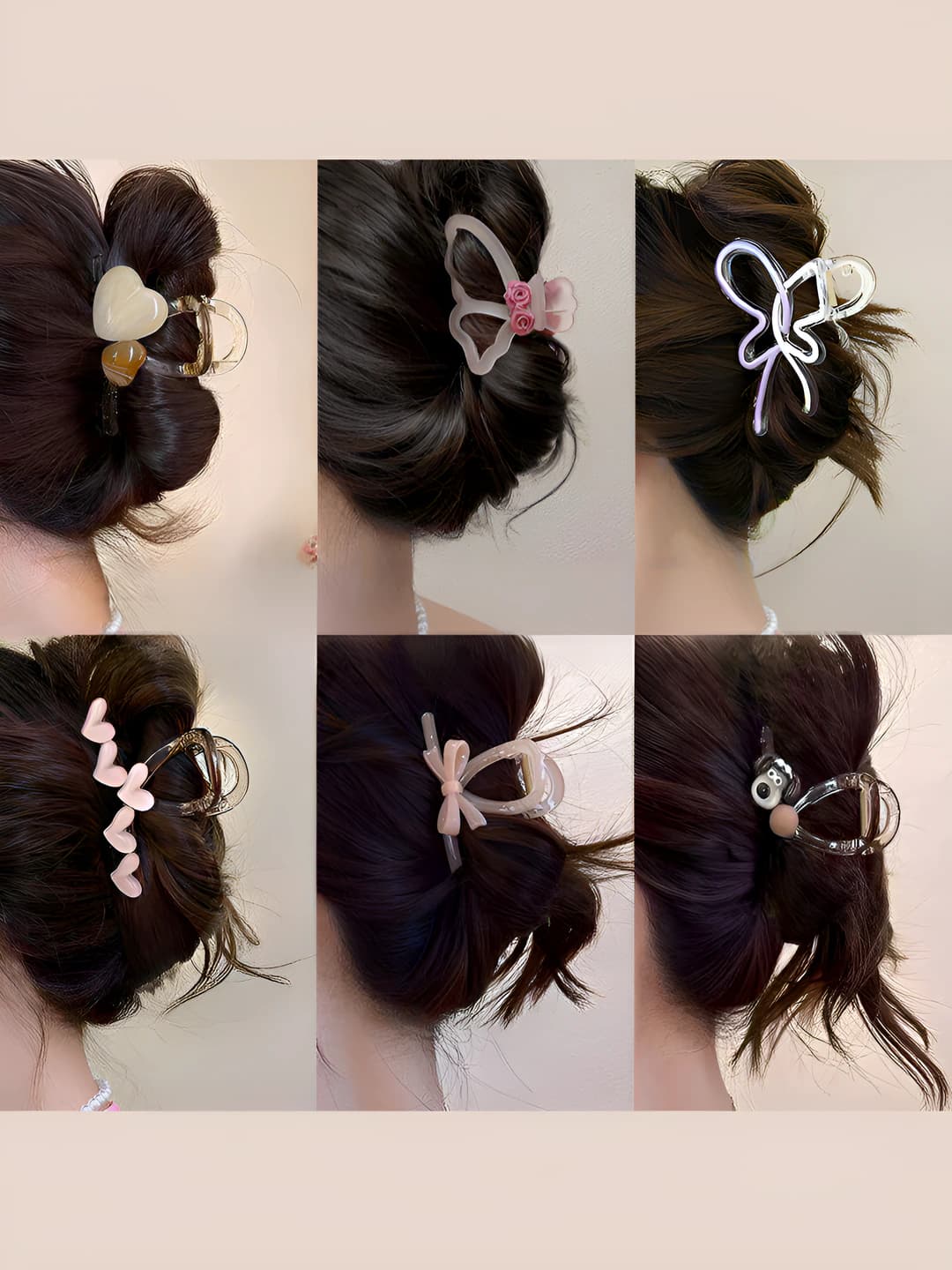 Women's hair clips and combs: 2026 shark clip with geometric design element in minimalist style