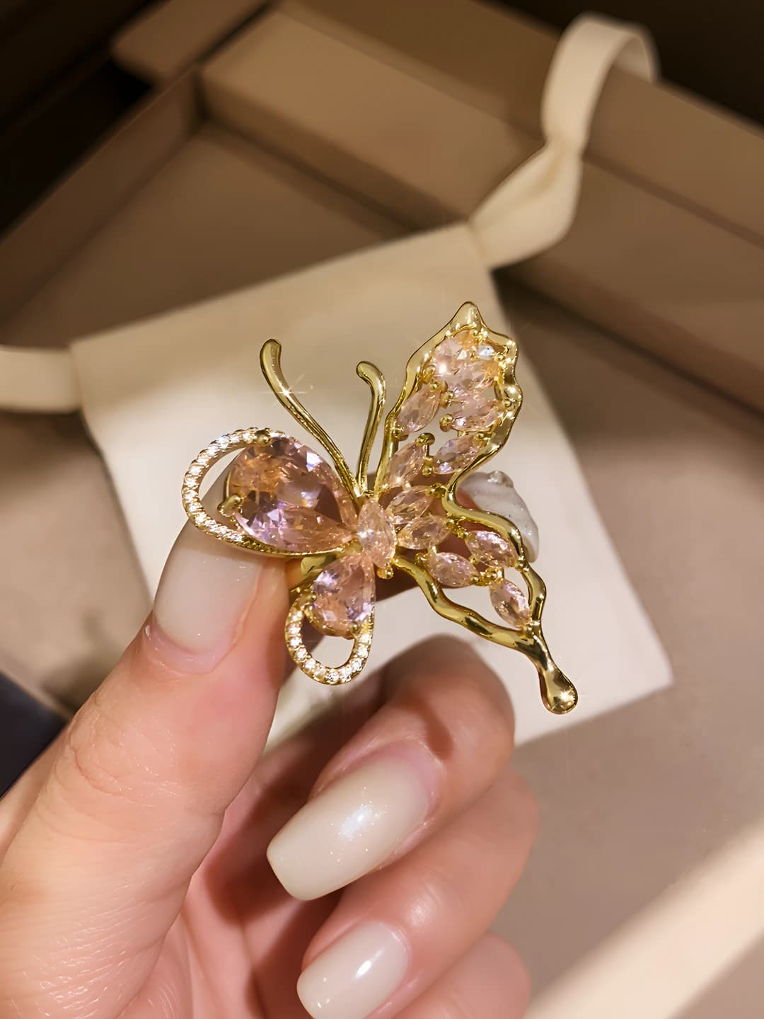 7# Ring - Gold - Pink