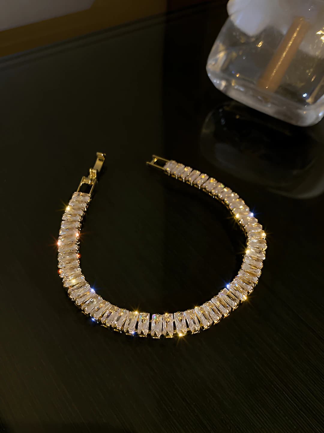 26# Bracelet - Gold - Rectangle
