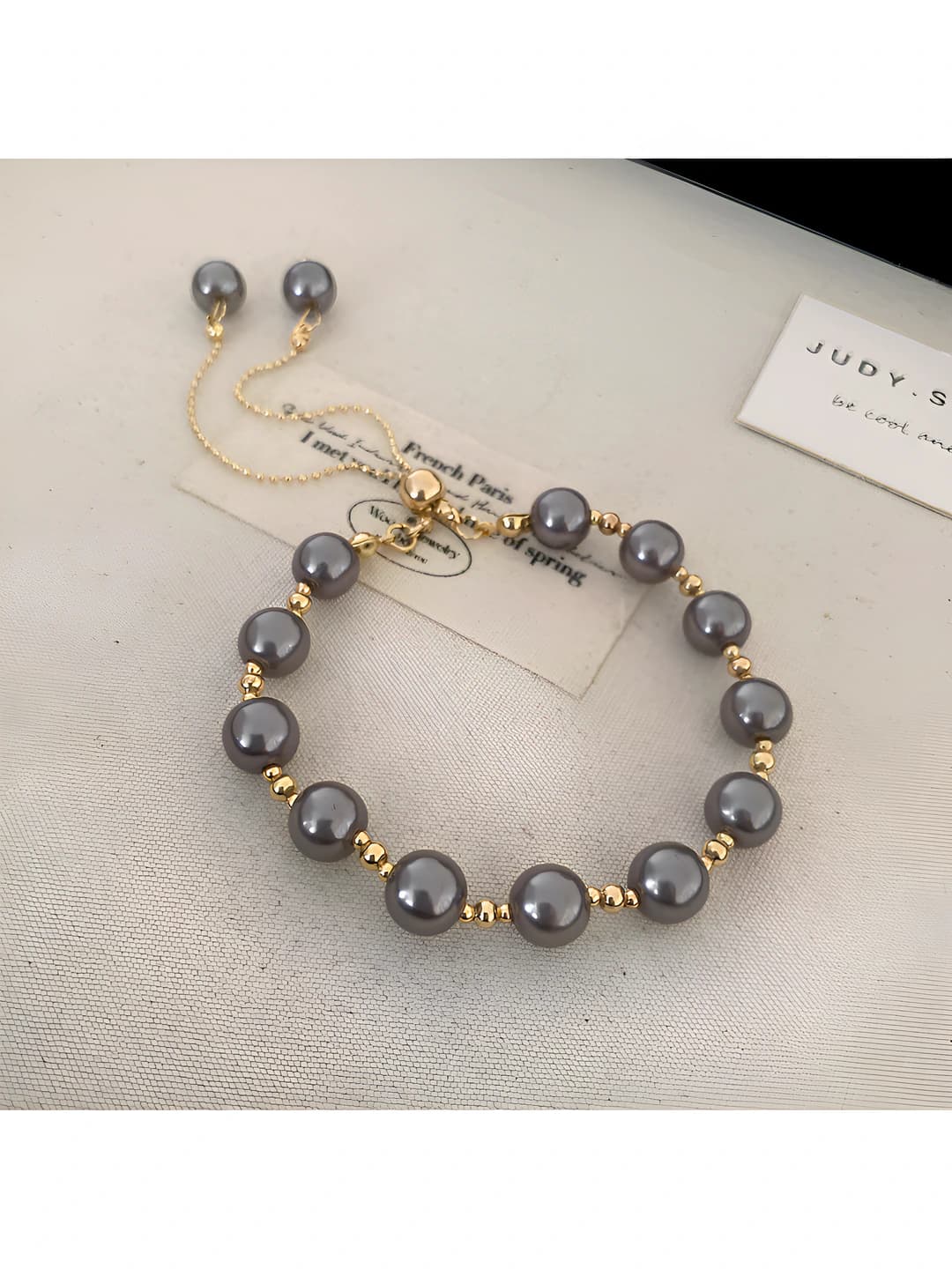 Bracelet - Gold - Black