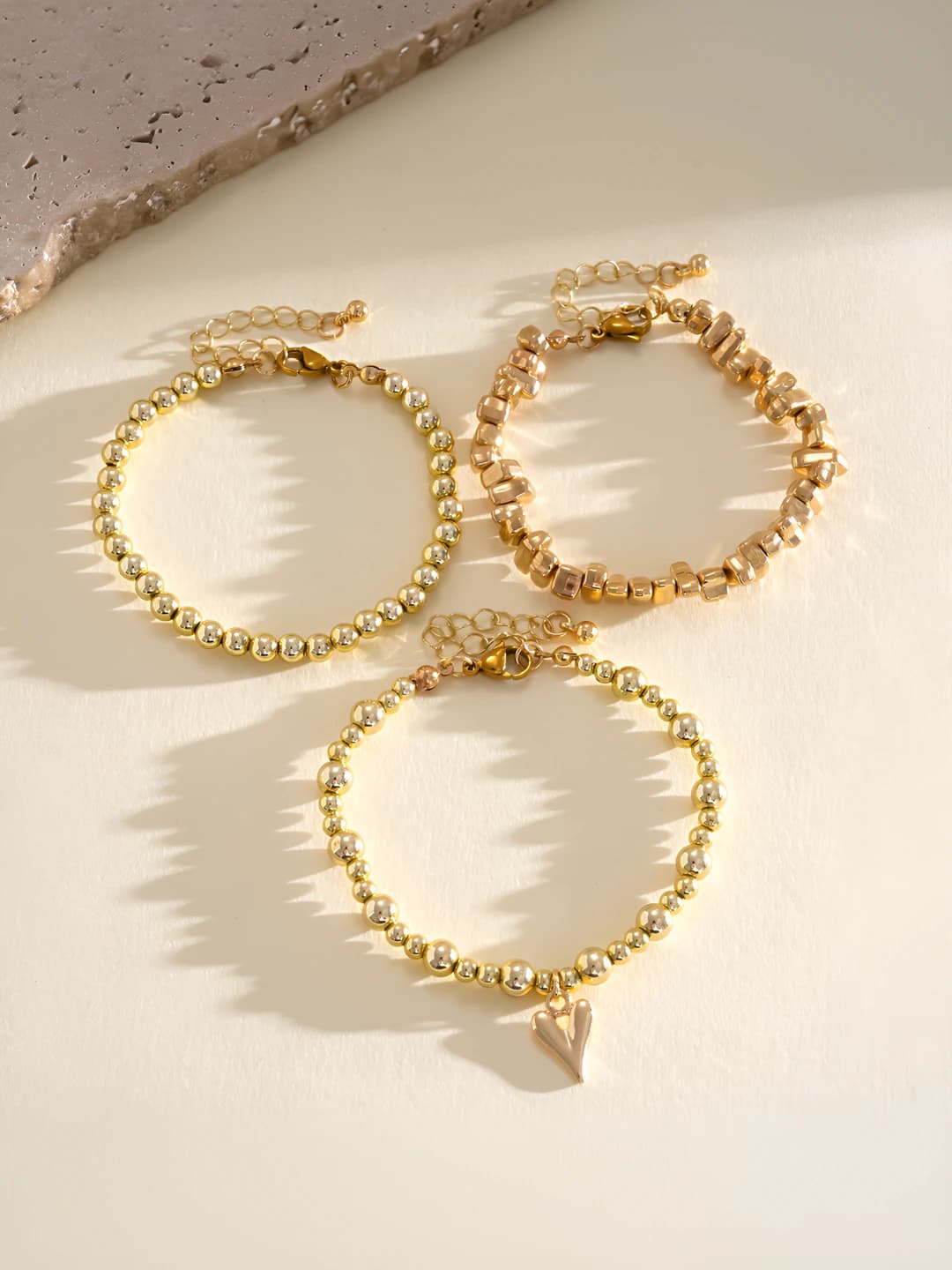 Bracelet - Gold (3-piece set)