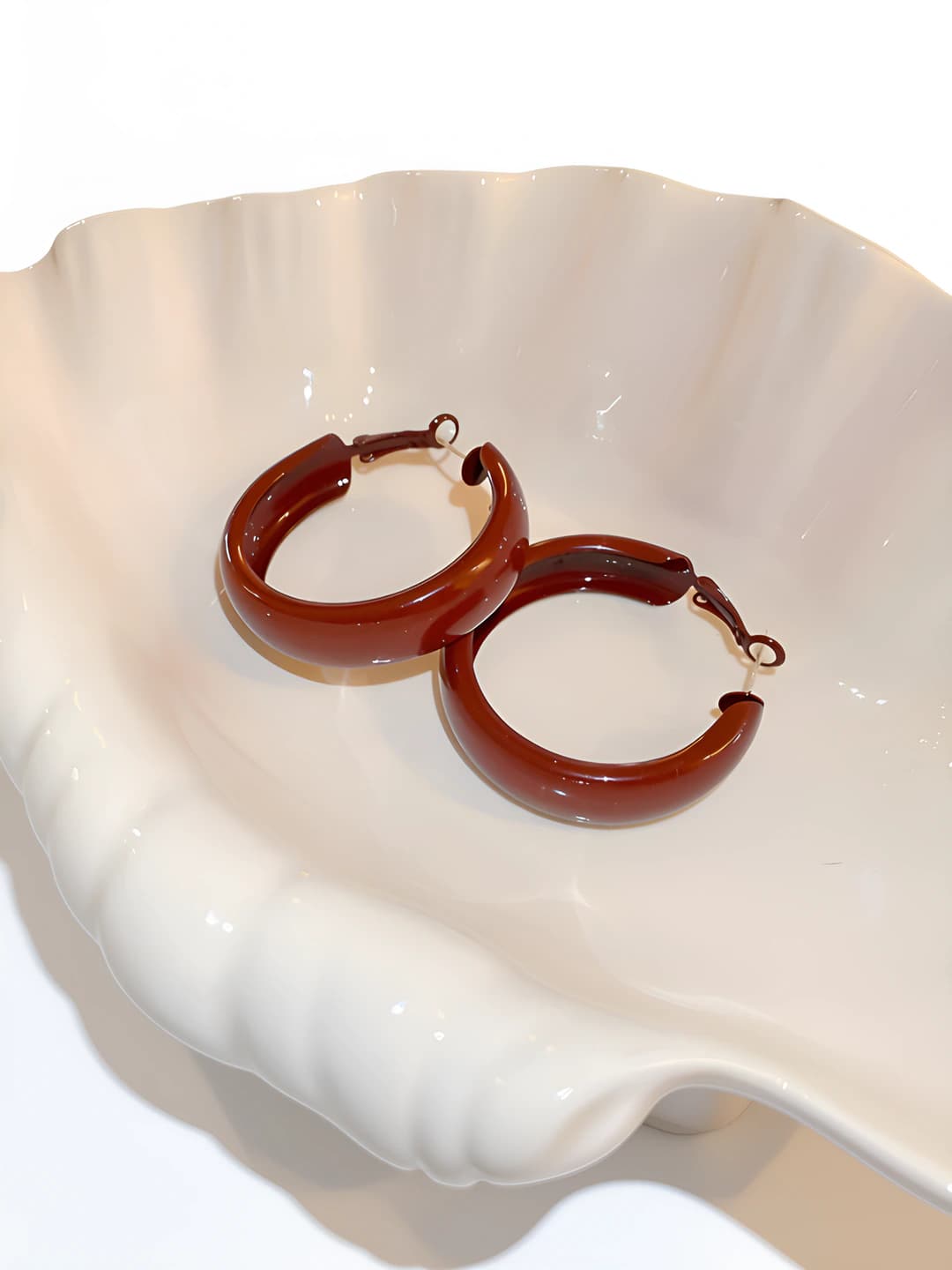 15# Серебряная игла - Стандарт - Кольцо - Красный
