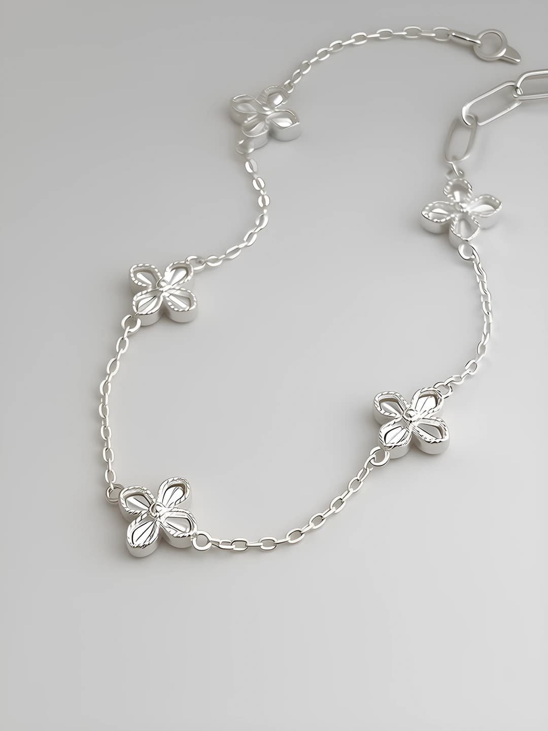 Silver white