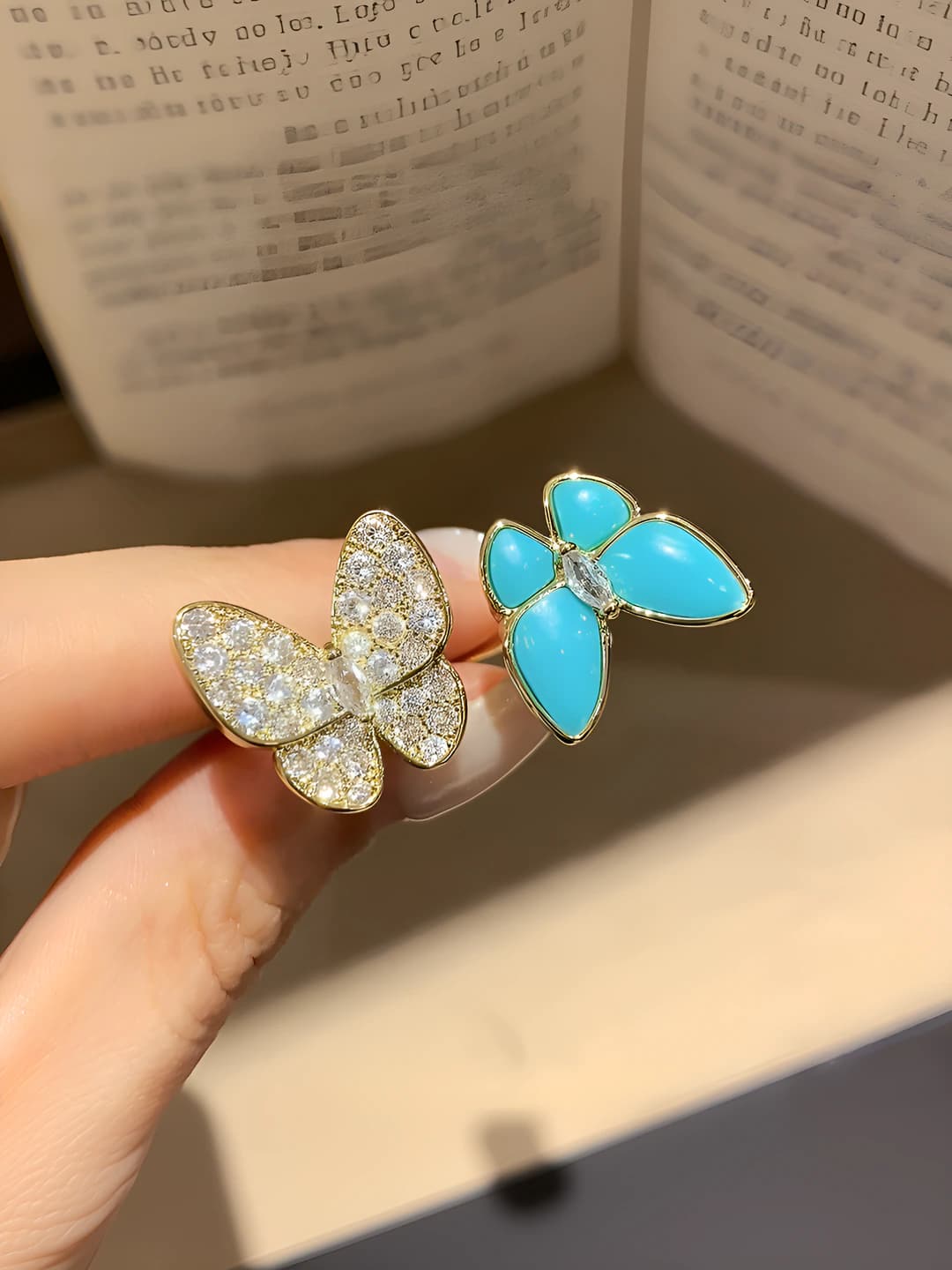 33# Ring - Gold - Blue