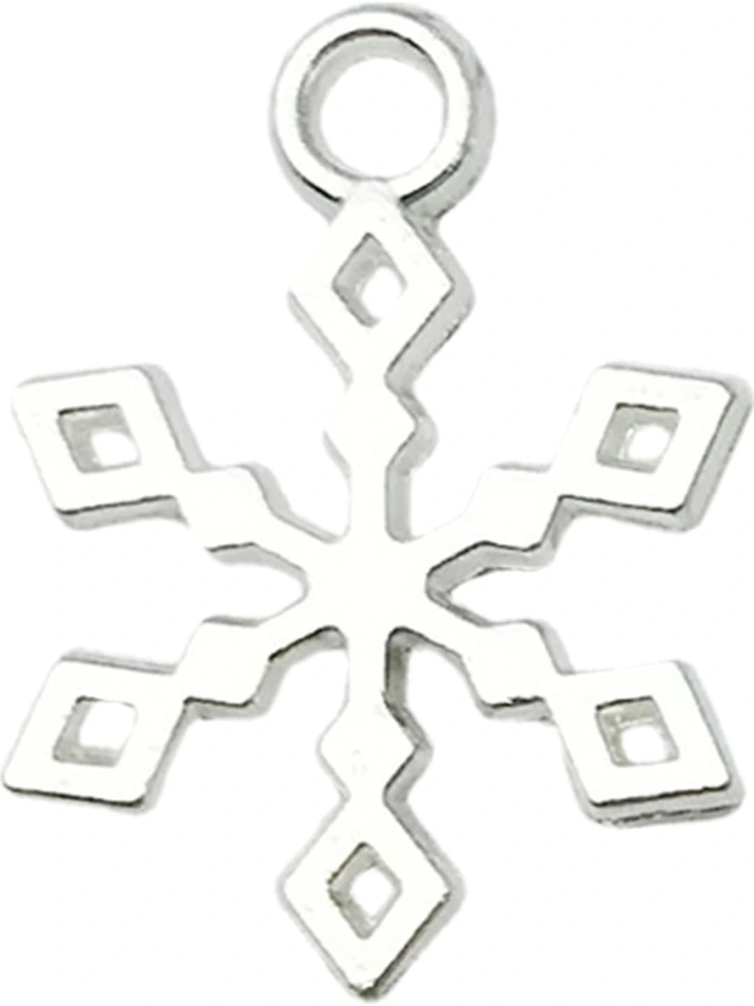 1 pc Snowflake 14x19mm-0.6g-20037