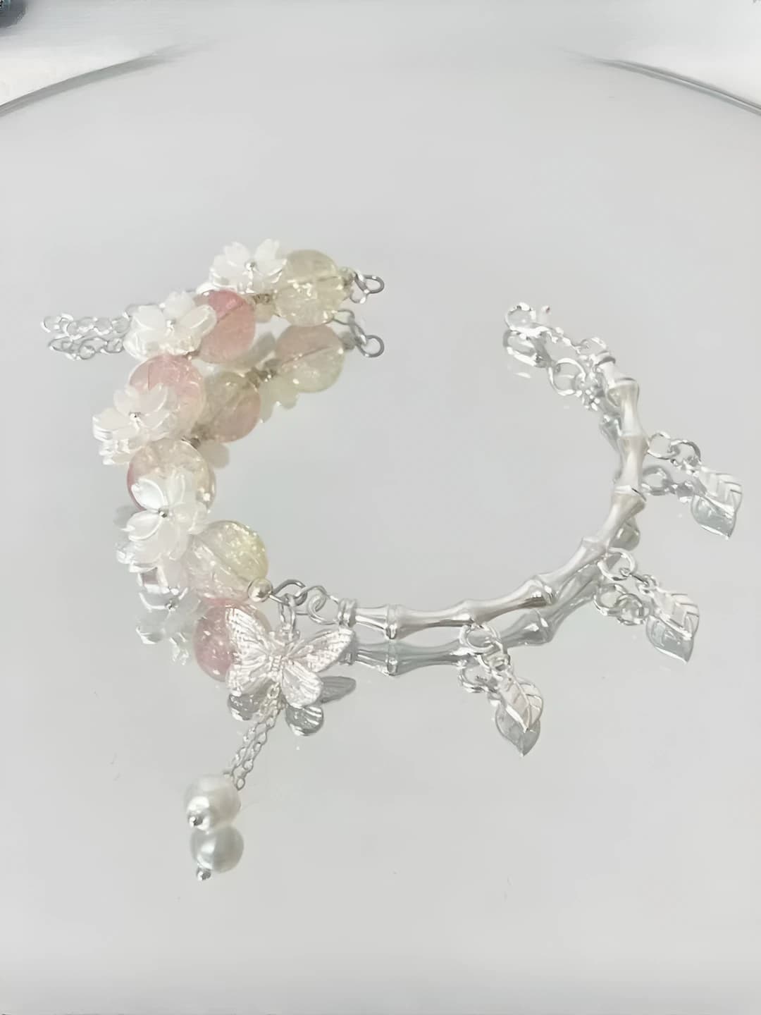 Cherry blossom season bangle
