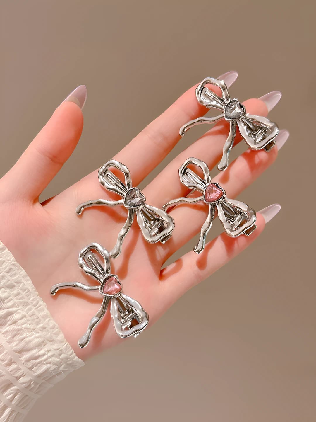 Metal bow, 4 pcs