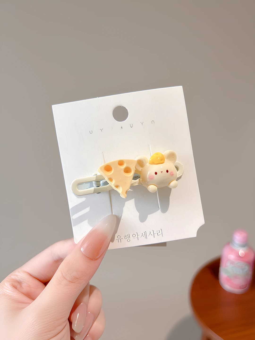 6# Pishloq rangi sichqon - 5.7cm