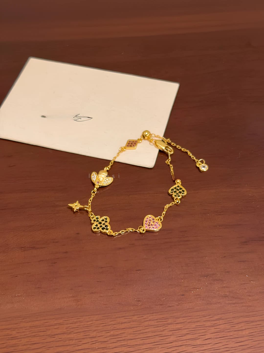 Poker Bee Bracelet