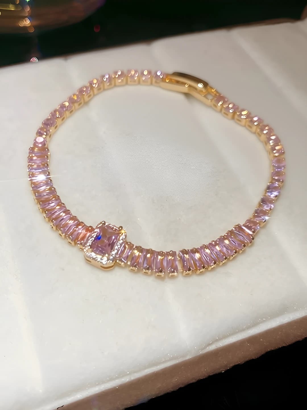 14# Bracelet - Gold - Pink