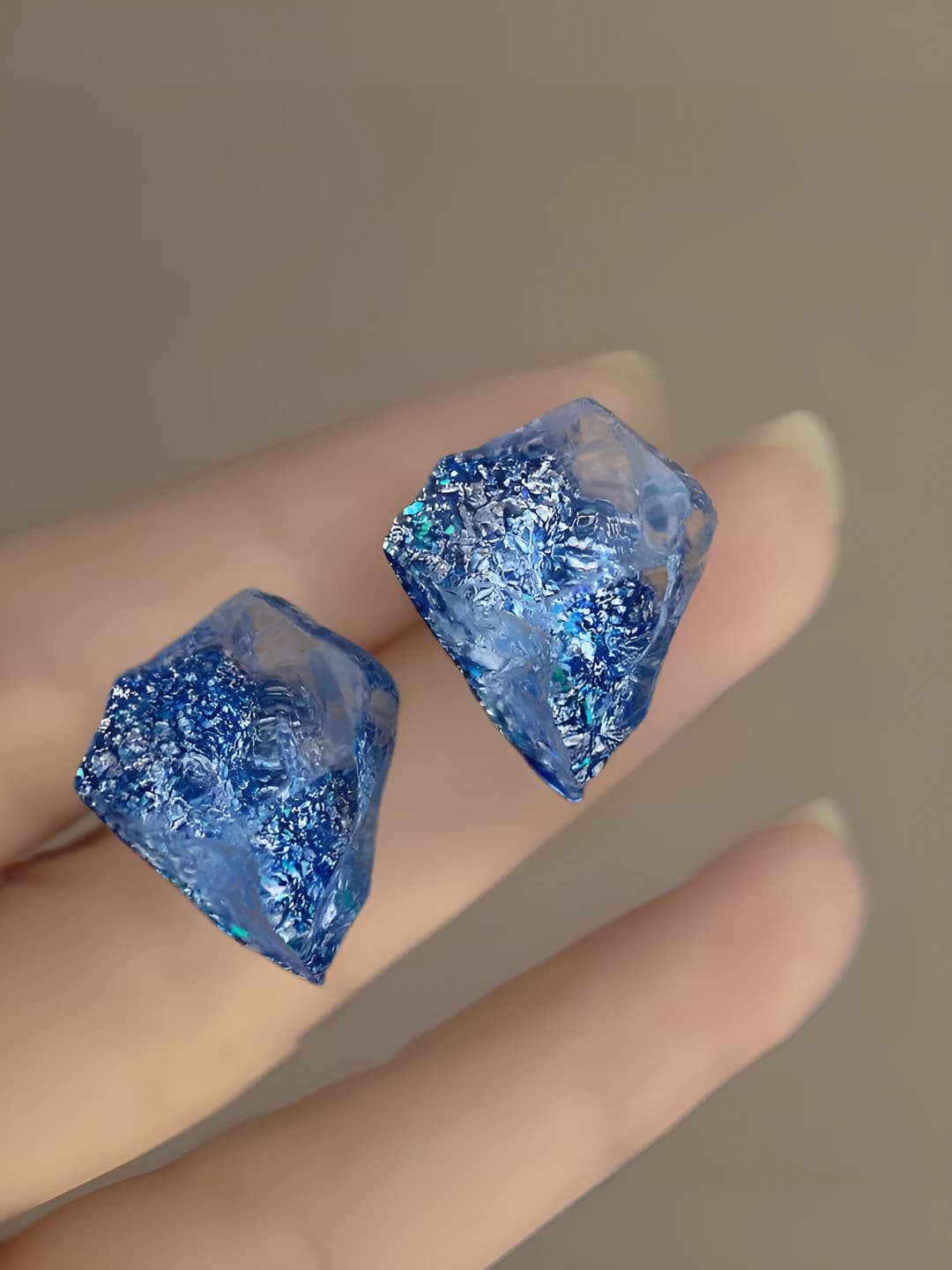 35# Серебряная игла - Синий