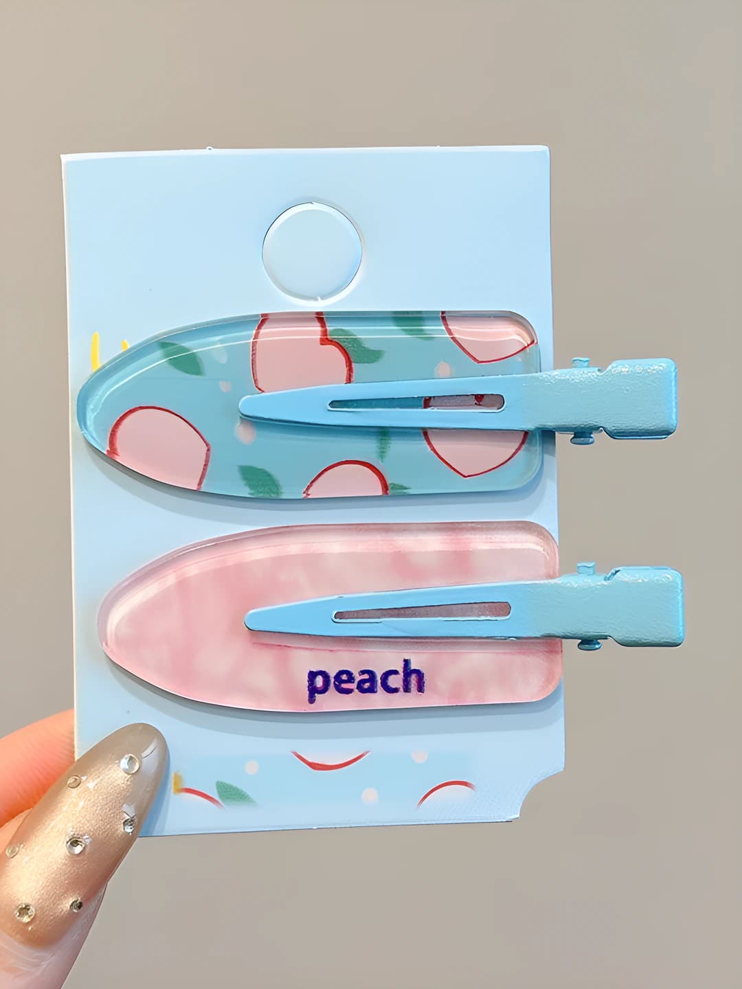 Peach soda, 2 pcs, 6.2 cm