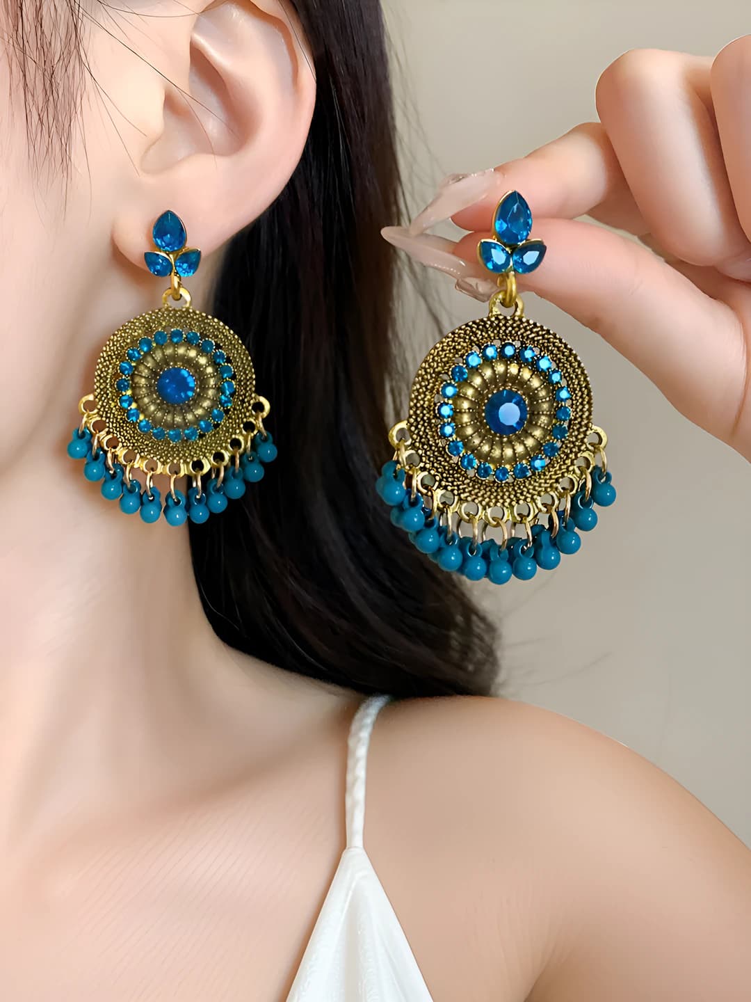 45 Silver - Gold - Blue