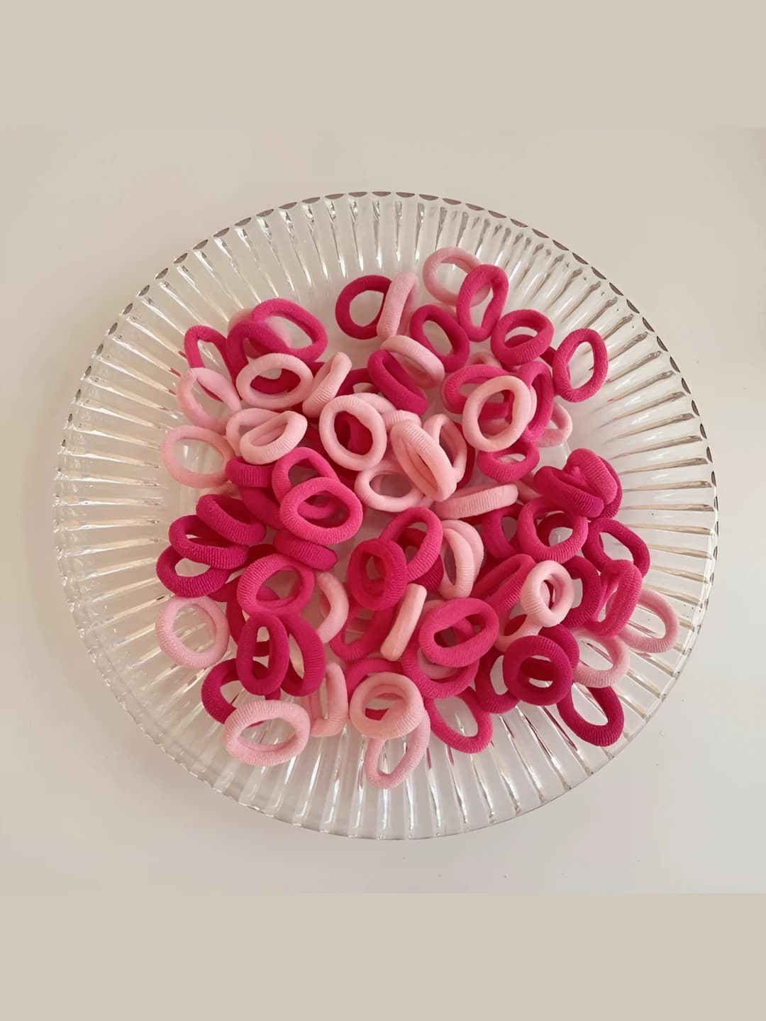 Pink tones (100 pcs) - diam. 2 cm